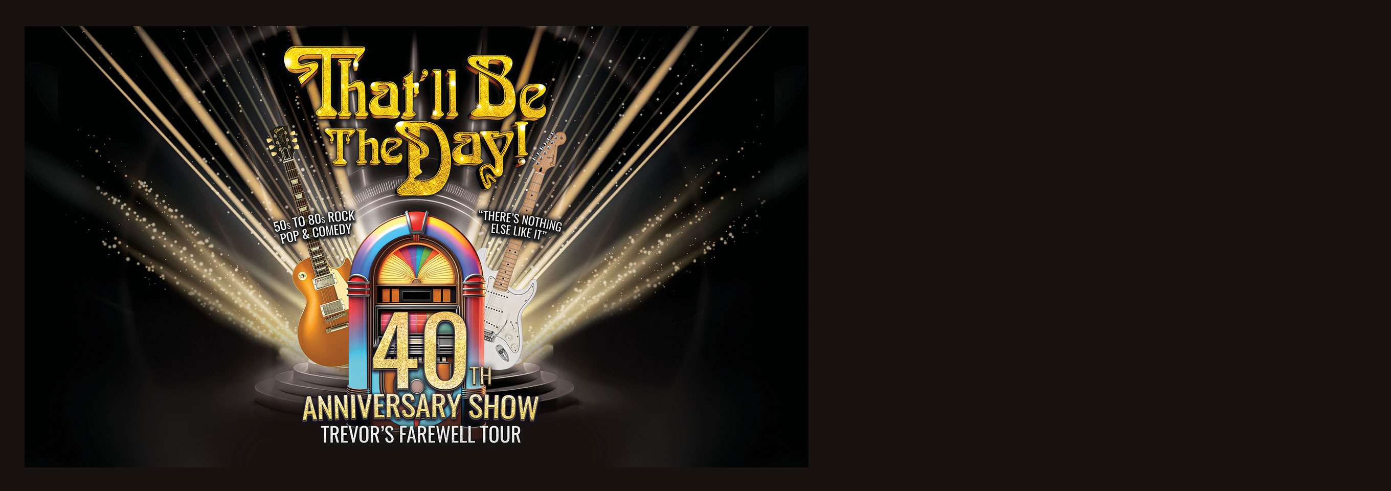 That'll Be The Day 40th Year Anniversary Tour hero image